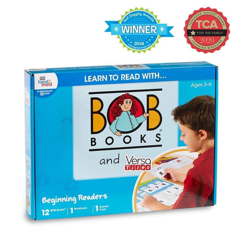 พร้อมส่ง 🇺🇸💯Read With BOB Books &amp; VersaTiles Beginning Readers Set, Early Reader Books Preschool Activity Books