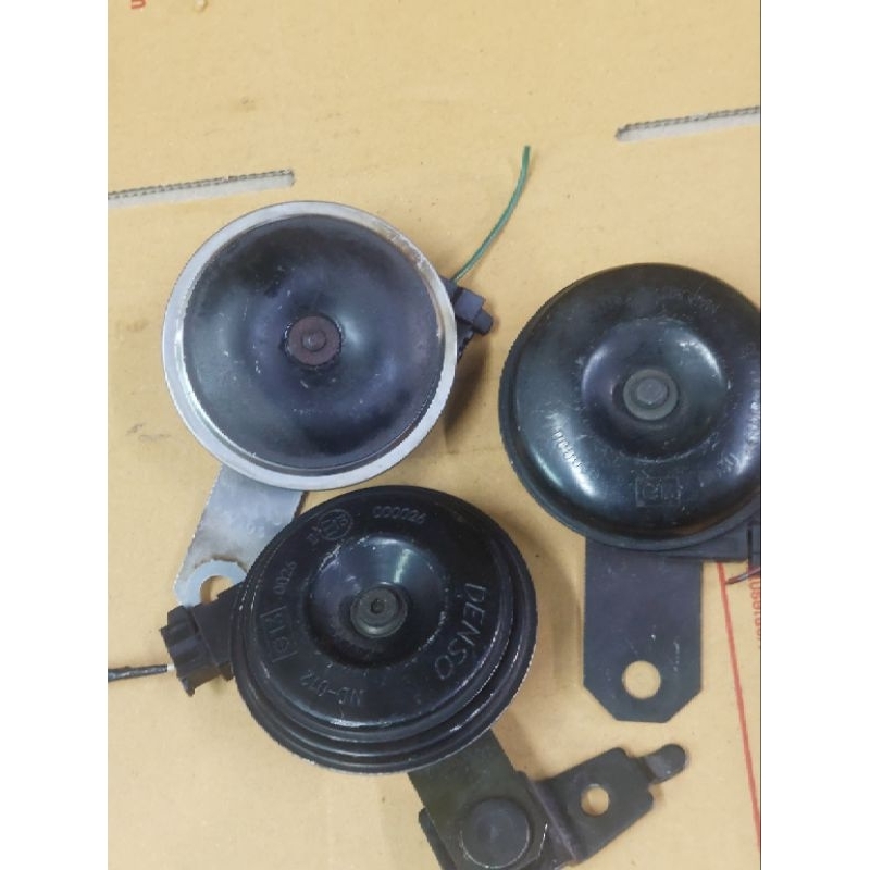 แตรปิ่น TOYOTA DENSO ปลั๊กตรงรุ่น ราคาต่ 1ชิ้น แท้ถอดญี่ปุ่น
