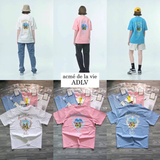 เสื้อยืดแขนสั้น ADLV 🔖 Unisex 👱🏻‍♂️👩🏼‍🦰 cotton 💯 ผ้านุ่ม ใส่สบายตัว พร้อมส่งจากไทย 🚚 ร้านค้าจัดส่งไว