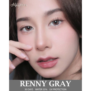 Renny gray brown Bigeye บิ๊กอาย ✨คอนเเทคเลนส์กรองเเสง✨