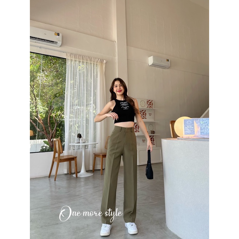 ❣️   ❣️ ️S-XXXLขากระบอกกลางทรงสวยผ้าไอวี่พร้อมส่ง ️ ราคา ถูกที่สุด ดีลบีเคเค แกลเลอรีภาพที่ 7