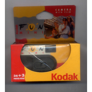 กล้องกระดาษ ปูด หมด อายุ เมษา ปี 97  กล้องใช้แล้วทิ้ง Kodak Mini Fun  36+3 ภาพ