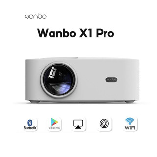 Wanbo X1 Pro 1080P HD Projector โปรเจคเตอร์ มินิโปรเจคเตอร์ คุณภาพระดับ Android 9.0