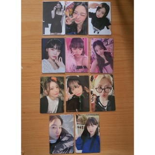 [Photocard] - Le Sserafim - Monochrome / Antifragile / Unforgiven / Fearless Trading card / Jeju Dayoff