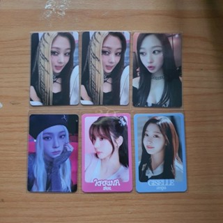 [Photocard] - Aespa - Girls / 2022 Winter SMTOWN / My World / Trading card