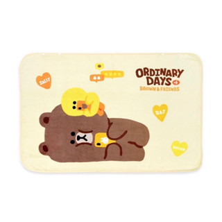 BROWN &amp; Friends Ordinary day Blanket ผ้าคลุม/ผ้าห่มหมีบราวน์