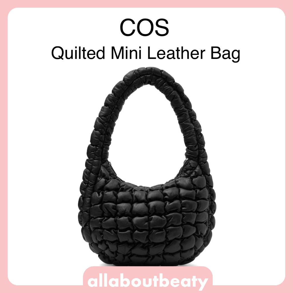 ของแท้พร้อมส่ง💯 กระเป๋า cos - cos mini quilted leather bag (รุ่นใหม่ หนังแกะทั้งใบ)