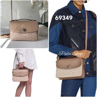 68349 CASSIE CROSSBODY IN SIGNATURE CANVAS COA005