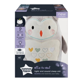 Tommee Tippee Ollie the Owl Sound Machine and Night Light Rechargeable