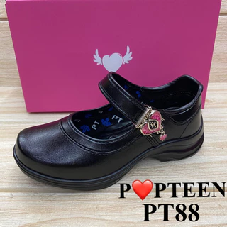 POPTEEN PT, POP 88/99 รองเท้านักเรียนหญิง ประถม มัธยม Size 30-42