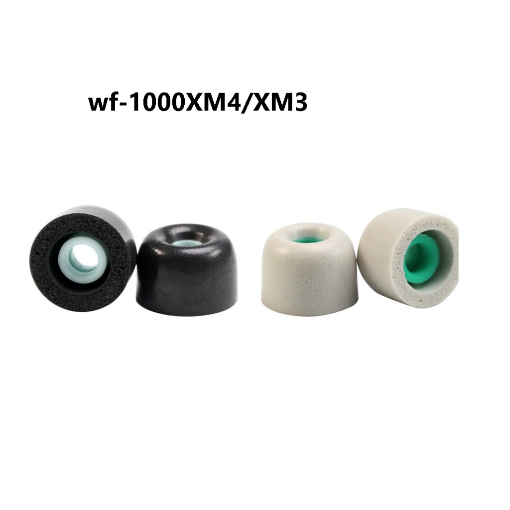 จุกหูฟัง wh1000xm3 wf-1000XM4/XM3 earplugs large size gray pair of inert slow rebound earplugs