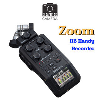 เครื่องบันทึกเสียง Zoom H6 Handy Recorder (ประกันศูนย์ไทย) สินค้าพร้อมจัดส่ง