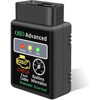 OBD2 สแกนหาความผิดปกติของรถยนต์ด้วยโทรศัพท์มือถือ ด้วย Bluetooth สแกนอ่านโค้ด ลบโค้ด ใช้งานได้จริง ส่งจากไทย ถึงไวทันใจ