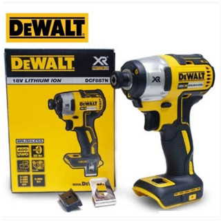 DEWALT ไขควงกระแทกไร้สาย18V รุ่น DCF887N เครื่องเปล่า ไม่รวมแบต ไม่รวมแท่นชาร์จ เครื่องมือช่าง รับประกัน