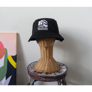 Vintage MTV Asia Awards Bucket Hat 2002s Size 54 สีดำ มือสอง ของแท้