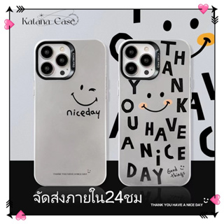 🎈จัดส่งภายใน24ชม🎈เคส for iPhone 11 14 Pro Max Case for iPhone 12 13 ป้องกันการตก การป้องกัน พื้นผิวกระจก น่าสนใจ