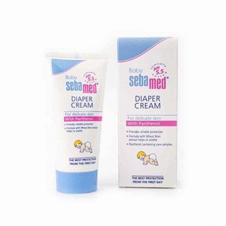 SEBAMED DIAPER CREAM ครีมบำรุงสำหรับเด็ก สูตรลดผื่นผ้าอ้อม เบบี้ ซีบาเมด ไดเอเพอร์ ครีม (50มล)