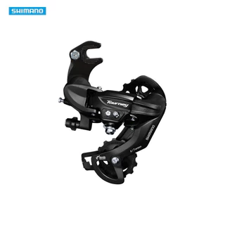 (โค๊ดส่วนลด) ตีนผีจักรยาน Shimano TOURNEY รุ่น RD-TY300 (มีทั้งรุ่นขันน็อตและขอเกี่ยวยึด)