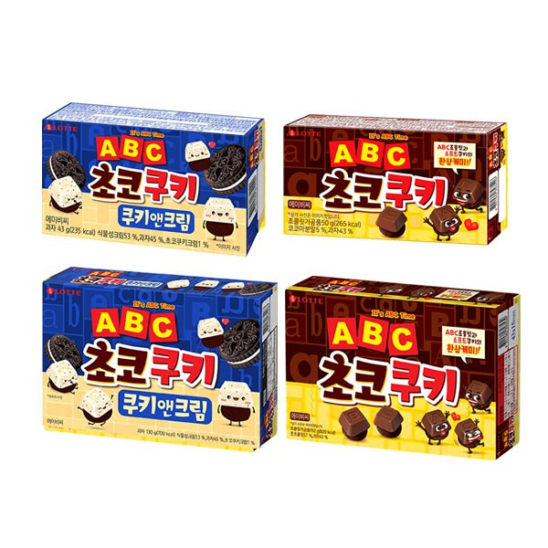 Lotte ABC Choco Cookie 50g