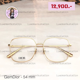 👜: New!! D Eyewear GemDior 54 mm.‼️ก่อนกดสั่งรบกวนทักมาเช็คสต๊อคก่อนนะคะ‼️