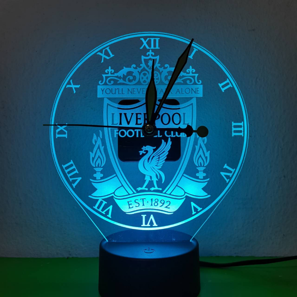 โคมไฟ นาฬิกาลิเวอร์พู เปลี่ยนไฟได้ 7 สี [ของขวัญปีใหม่] - รูปที่ 3