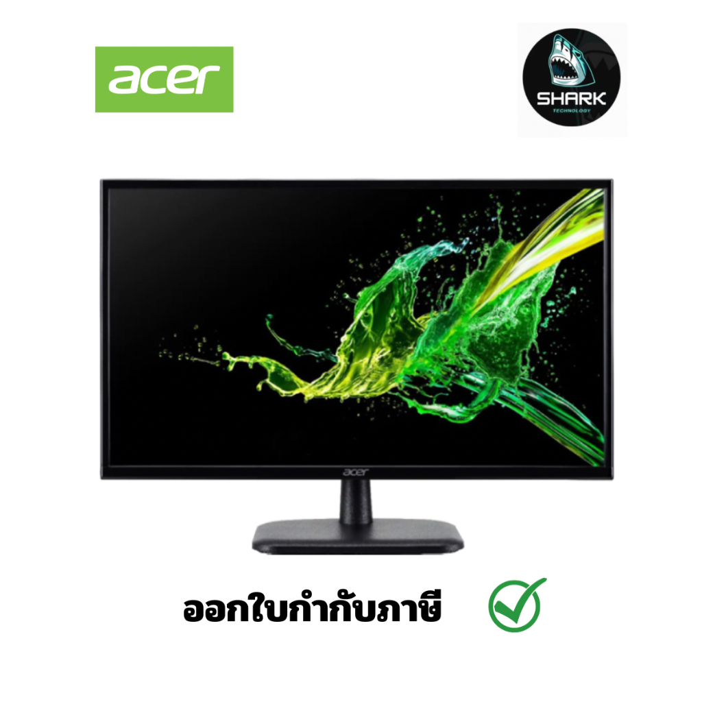 Monitor 21.5'' ACER EK220QH3bi (VA, VGA, HDMI) 100Hz จอมอนิเตอร์ กรุณาเช็คสินค้าก่อนสั่งซื้อ