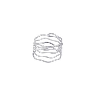 Silver thai Jewelry แหวนเงินแท้ 925 บิดเรียบ  /925 sterling silver ring, smooth twist PLSRG89