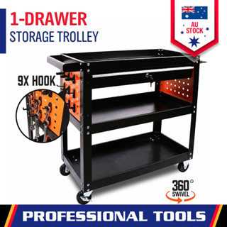 รถเข็นเก็บเครื่องมือ 3 ชั้น 3-Tier Tool Storage Trolley -มีพร้อมส่ง-