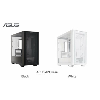 ASUS Case A21 mATX PC Case Mid Tower Black / White