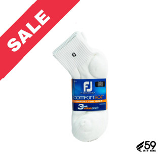 FJ COMFORTSOF QUARTER​ 3 PAIR PACK // ถุงเท้ากอล์ฟผู้ชาย // ถุงเท้าฟุตจอย // FootJoy​ Socks