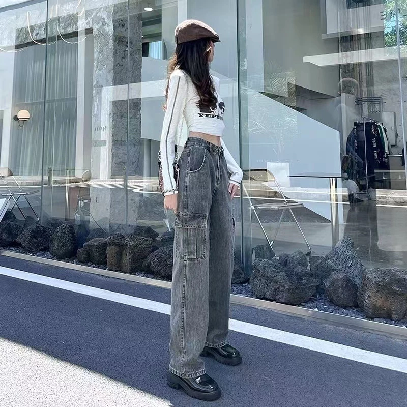 กางเกงคาร์โก้ผู้หญิง มีไซส์ ใส่สวยพอดีตัว ทรงสวยมาก กางเกงแคมป์ปิ้งS-3XL thumbnail 9