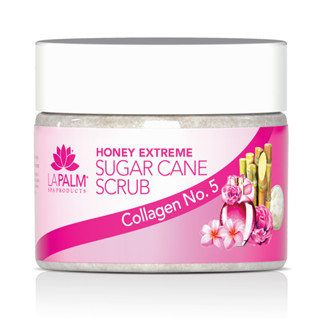 LA PALM HONEY EXTREME SUGAR CANE SCRUB NO.5 340 g ของแท้!! / SCRUB สครับผิวกาย