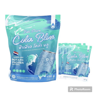 Fah Pure Cola Blueฟ้าเพียว โคล่า บลู 10ซอง