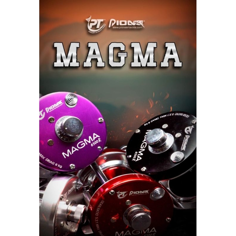 รอกเบททรงกลม  MAGMA รุ่นใหม่จาก Pioneer Tackle - Thailand