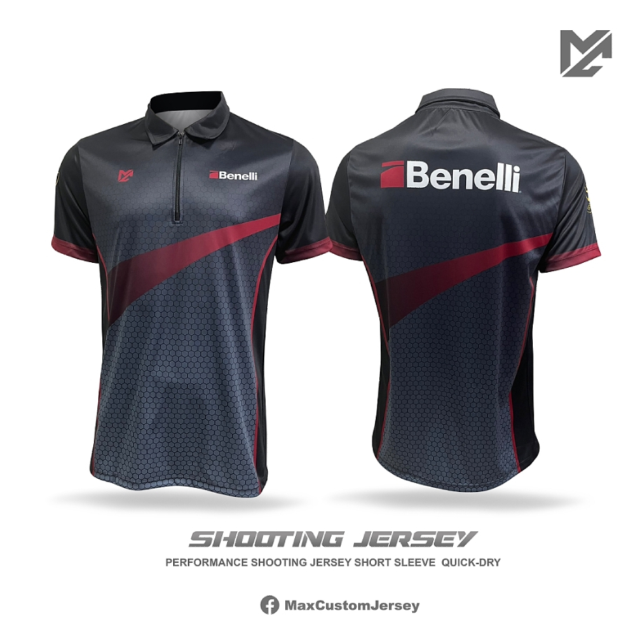 Max Custom Jersey เสื้อยิงปืนBenelli