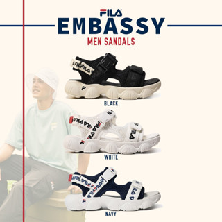 Fila Collection รองเท้าแตะ รองเท้าลำลอง สำหรับผู้ชาย M Embassy FA2210412 SDYFHQ22301 (1990)