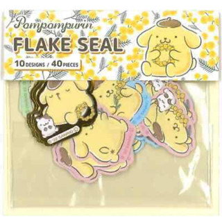 สติ๊กเกอร์ sticker 40 pcs pn Pompompurin