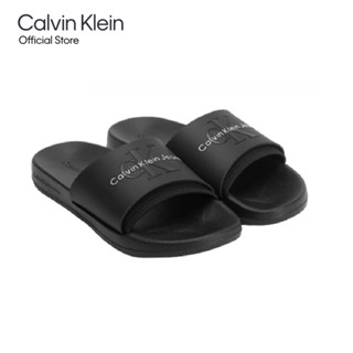 CALVIN KLEIN รองเท้าแตะผู้หญิง รุ่น YW00585 BDS - สีดำ