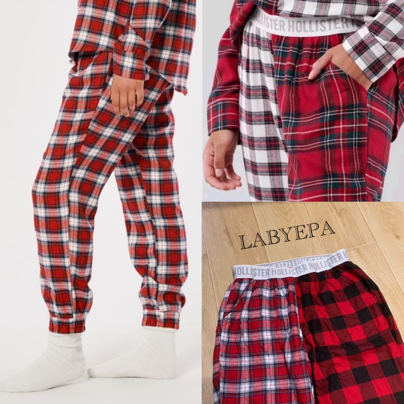 กางเกง​ใส่ลำลอง กางเกงนอนแบรนด์​ HOLLISTER​