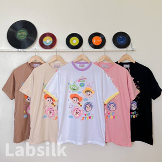 ◕◡◕ LAB SILK ◕◡◕ เสื้อยืด Oversize สกรีนลาย TOY STORY 🦖 สวยๆ งี้ก็ว้าวุ่นเลยย~