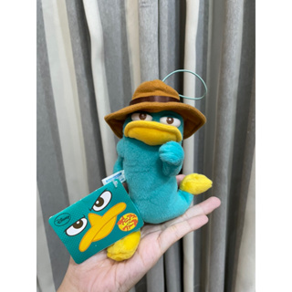 ⭐️ NEW ⭐️ Perry the platypus Keychain พวงกุญแจ ตุ่นแพรี่ ตาพลาสติก งานลิขสิทธิ์ แท้