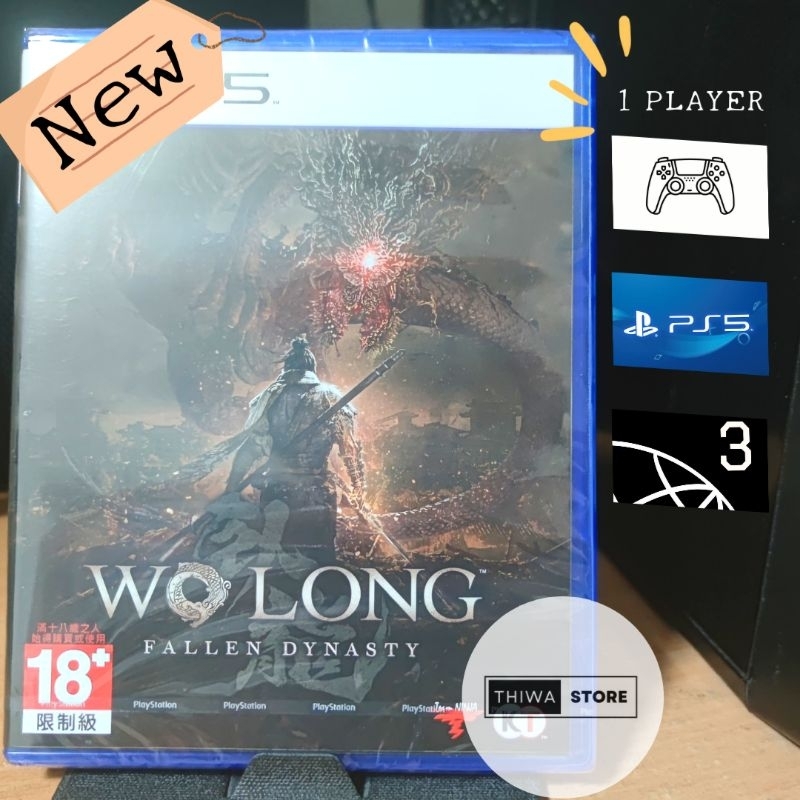 [*0* เพียง 1,430 บาท โค้ดส่วนลด 10DDXOCTW2](มือ1) PS5 | Wo Long Fallen Dynasty
