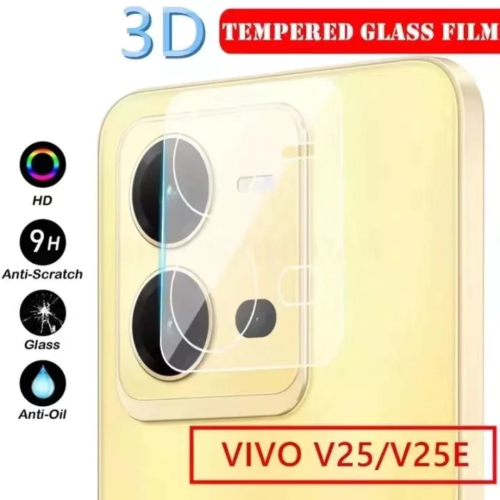 ตรงรุ่น Vivo V25 ฟิล์มกระจกกันรอย เลนส์กล้อง เต็มเลนส์ Vivo V25 5G วีโว่ วี25