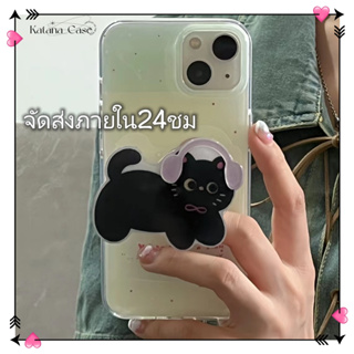 🎐จัดส่งภายใน24ชม🎐เคส for iPhone 11 14 Pro Max Case for iPhone 12 13 ป้องกันการตก การป้องกัน พร้อมขาตั้ง การ์ตูน