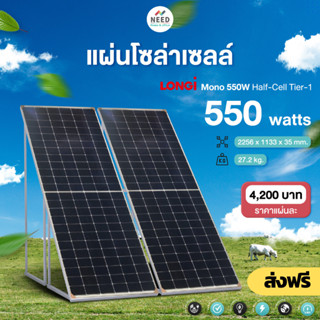 แผ่นโซล่าเซลล์ (รับประกัน 12 ปี) Solar cell พลังงานแสงอาทิตย์ (ส่งฟรีทั่วประเทศ) ขอใบกำกับภาษีได้