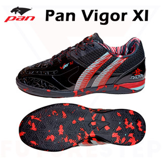 รองเท้าฟุตซอล Pan Vigor XI Microfiber ตัวท๊อป Futsal Thailand สำหรับสนามพื้นเรียบ