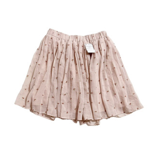 earth music &amp; ecology soft pink floral skirt 🀢 กระโปรงสั้น ลายดอกเล็ก สีชมพูอ่อน coquette