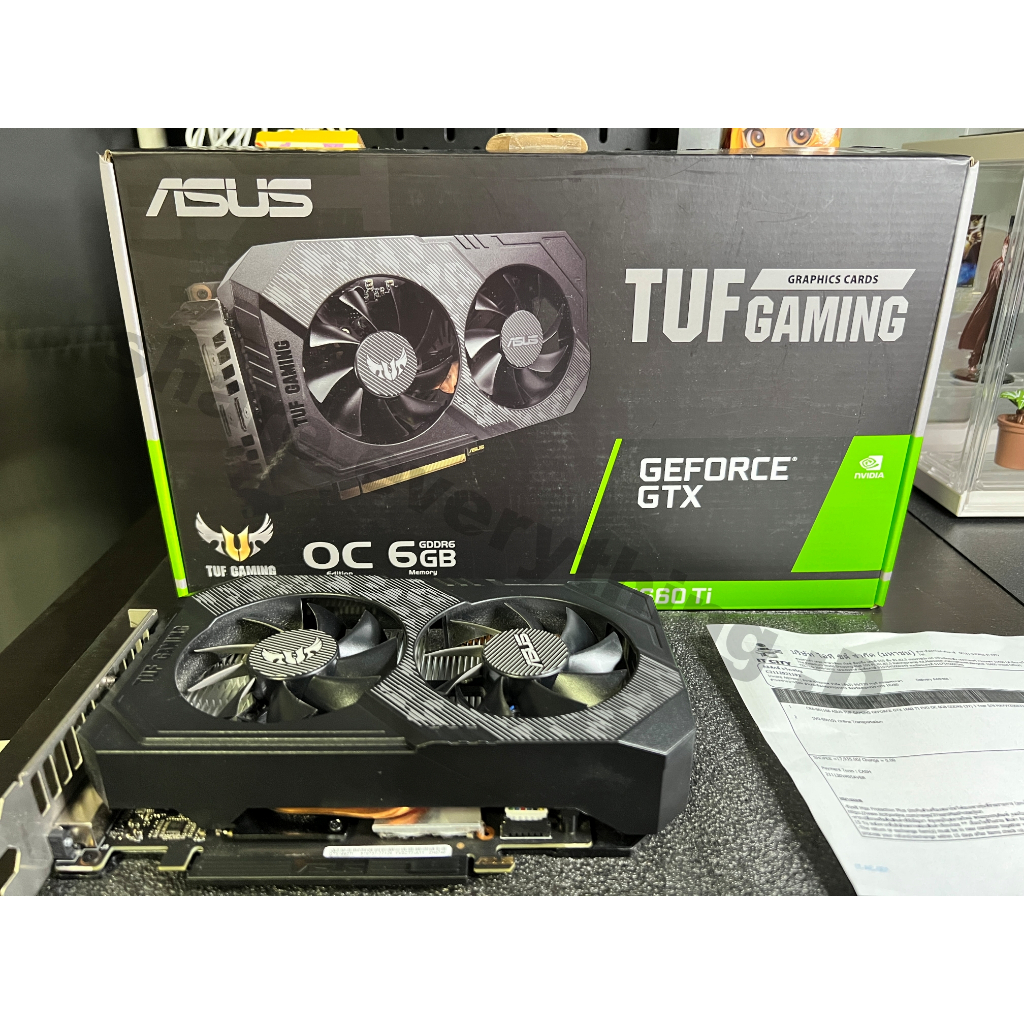 ASUS TUF GTX1660TI 6GB (OC/D6) มือสองการ์ดเล่นเกม ประกัน 1.1 ปี
