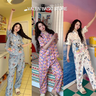 🛍️พร้อมส่ง ชุดนอนงาน VALEN BASIC STORE💯