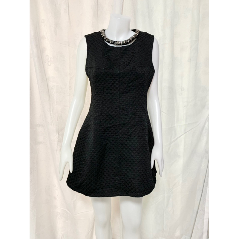 (DR509)  เดรสมือสอง สภาพดี แบรนด์ La femimode ไซส์  USA8  อก 34”  ⭐️มือสองค่ะ⭐️